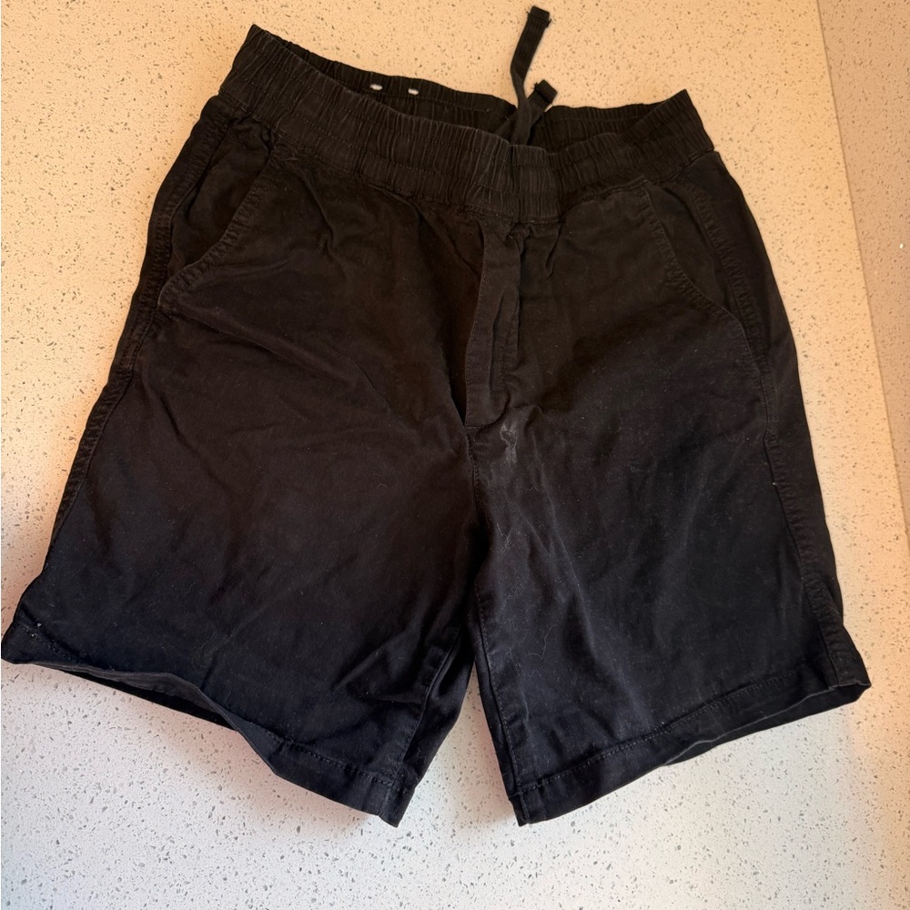 Zara Men's Black Athletic Shorts